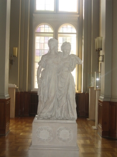 Statue at end of Hall