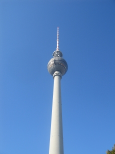 Soviet-era antenna tower