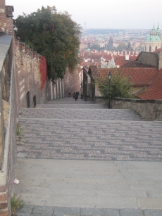 Stairway down to Old Town