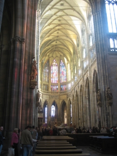 The cathedral from the back