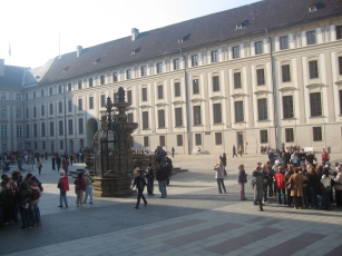 Outer courtyard