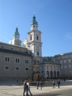 The Residenz square
