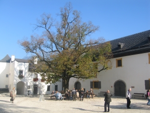 Eastern courtyard