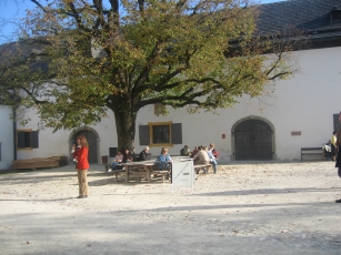 Eastern courtyard
