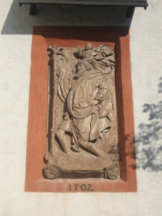 Stone relief from 1702