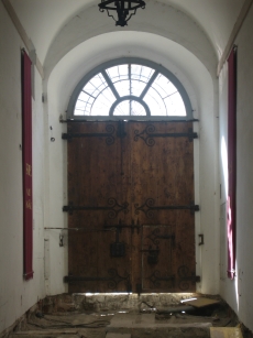 A doorway at the Residenz