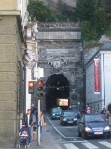Tunnel through the hill