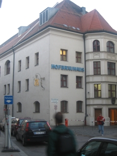 The Hofbrauhaus in Munich