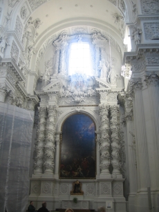 The inside of the Theatinerkirche in Munich