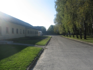The western road at Dachau